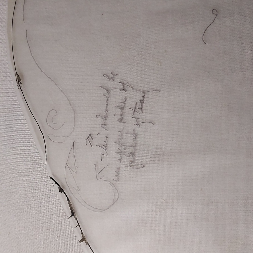 Rare Vintage Chippendale Tray Hand Written Instructions 3 Shades of Gold Design - Picture 11 of 12